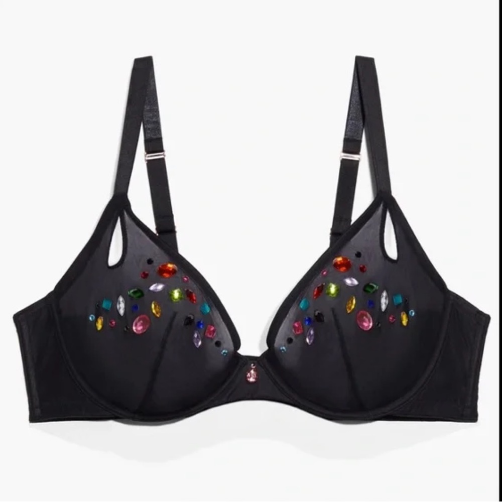 Carnival Unlined Tricot Plunge Bra